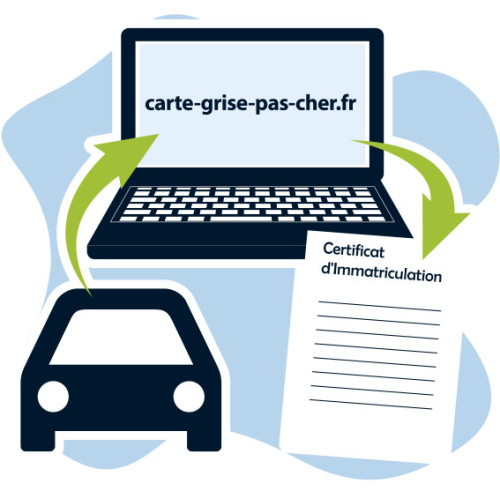 Création carte grise en ligne pas chère, Loire-Atlantique